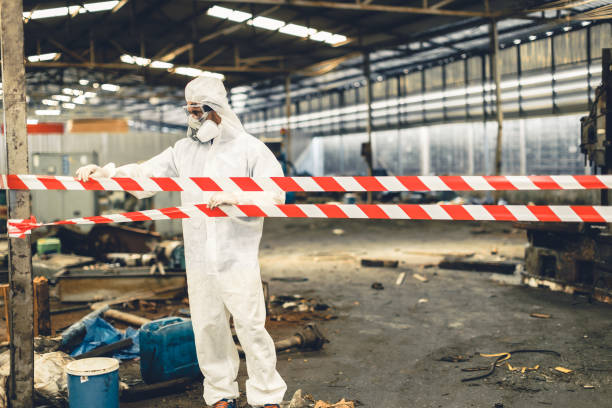 Professional Trauma Scene Cleanup technician working in Campbell, FL